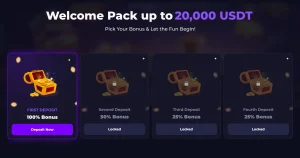 Crypto-Games Welcome Bonus