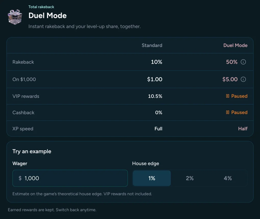 Housebets Dual Mode