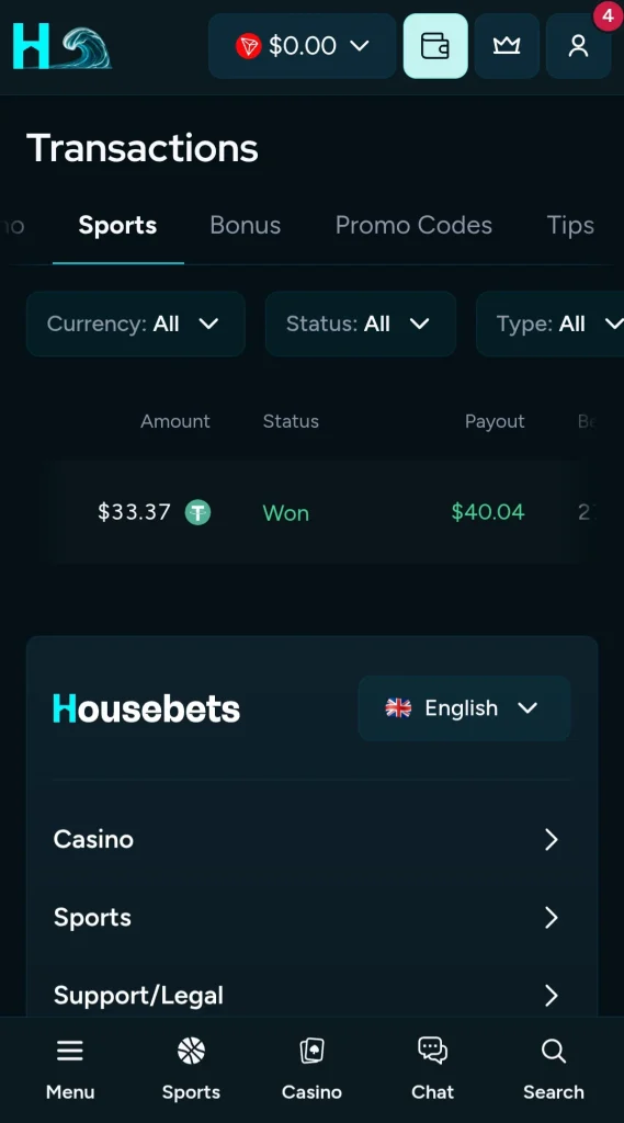 bet Housebets
